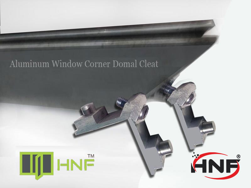 Aluminium Windows Section Joint Domal Cleat