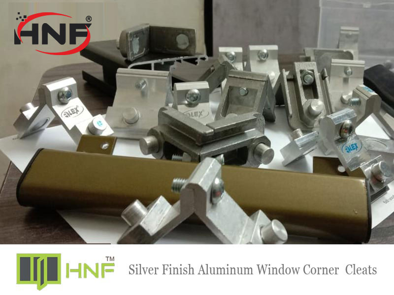 Silver Aluminium Corner Cleat - Fancy Aluminium Door Handle - Manufacturer