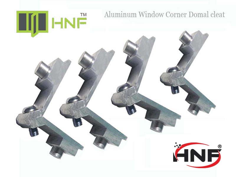 Silver Finish Aluminium Corner Cleat